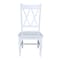 International Concepts Double XX Chairs, Set of 2, White C08-220P - alternate 8
